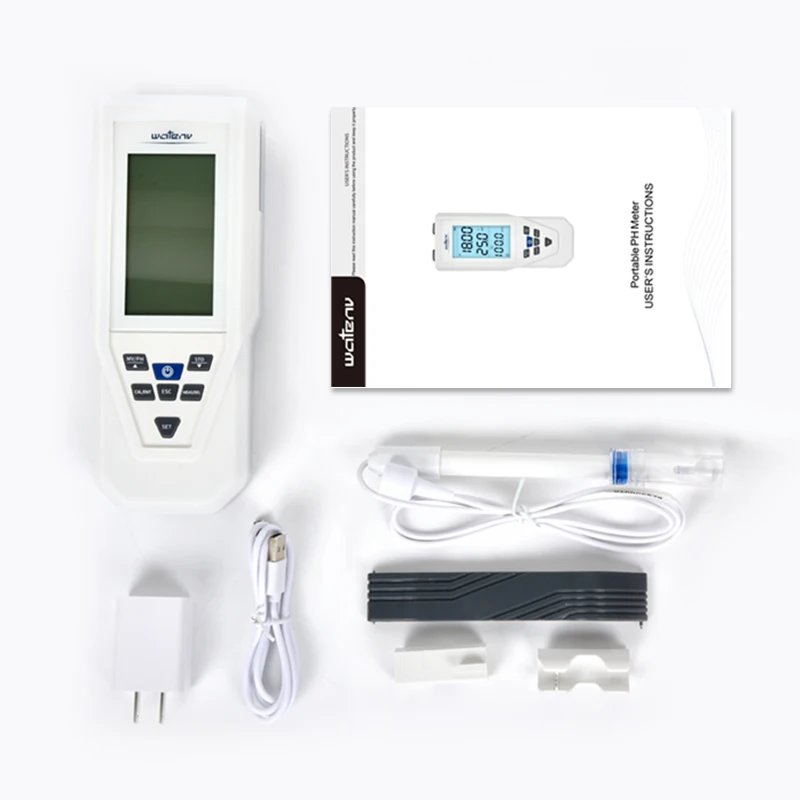 

PH30 LCD automatic manual temperature compensation multi-key calibration function 0.01 portable ph meter medium pressure