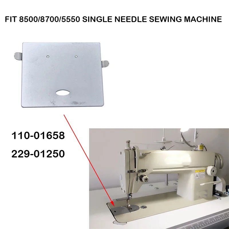 110 01658 (229-01250) Slide Plate ASM.For Juki DDL-8500 8700 5550 5490 9000A 5600 części stebnówka do szycia akcesoria