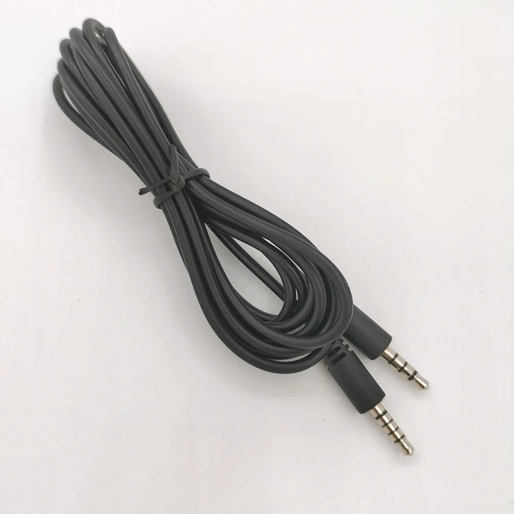 5 Pole to 4 Pole 3.5mm Jack Male To Male  Audio Cable 1M