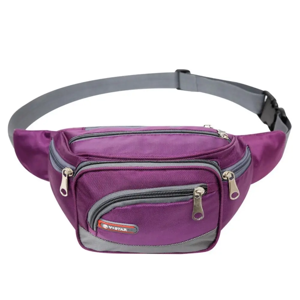 

Fashion Multilayer Women Waist Packs Waterproof Wear Resistant Chest Bag Large Capacity Hip Bum Fanny Bag