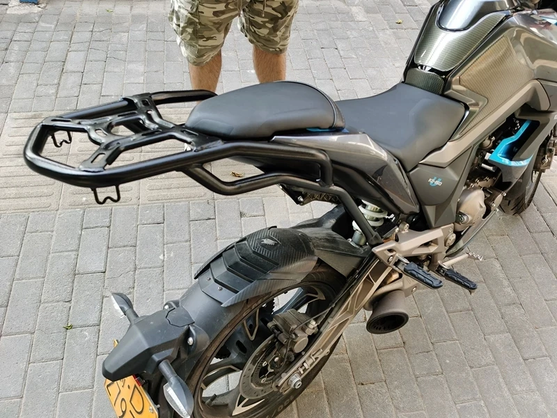 Soporte Trasero para Motocicleta KIDEN KD150-U1, Soporte para Caja Trasera, Barra de Agarre para Alerón Trasero Modificado, Portaequipajes Trasero