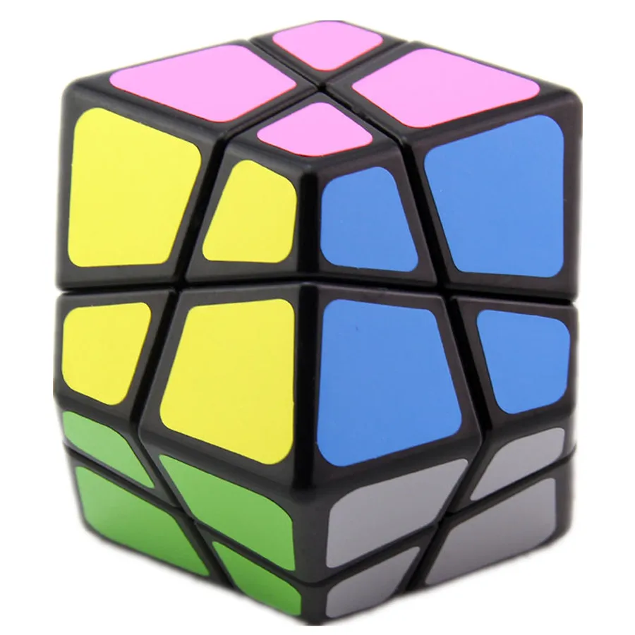 Lanlan-4軸12面マジックキューブ、黒エイリアン、大人のおもちゃパズル、そわそわおもちゃ、学生
