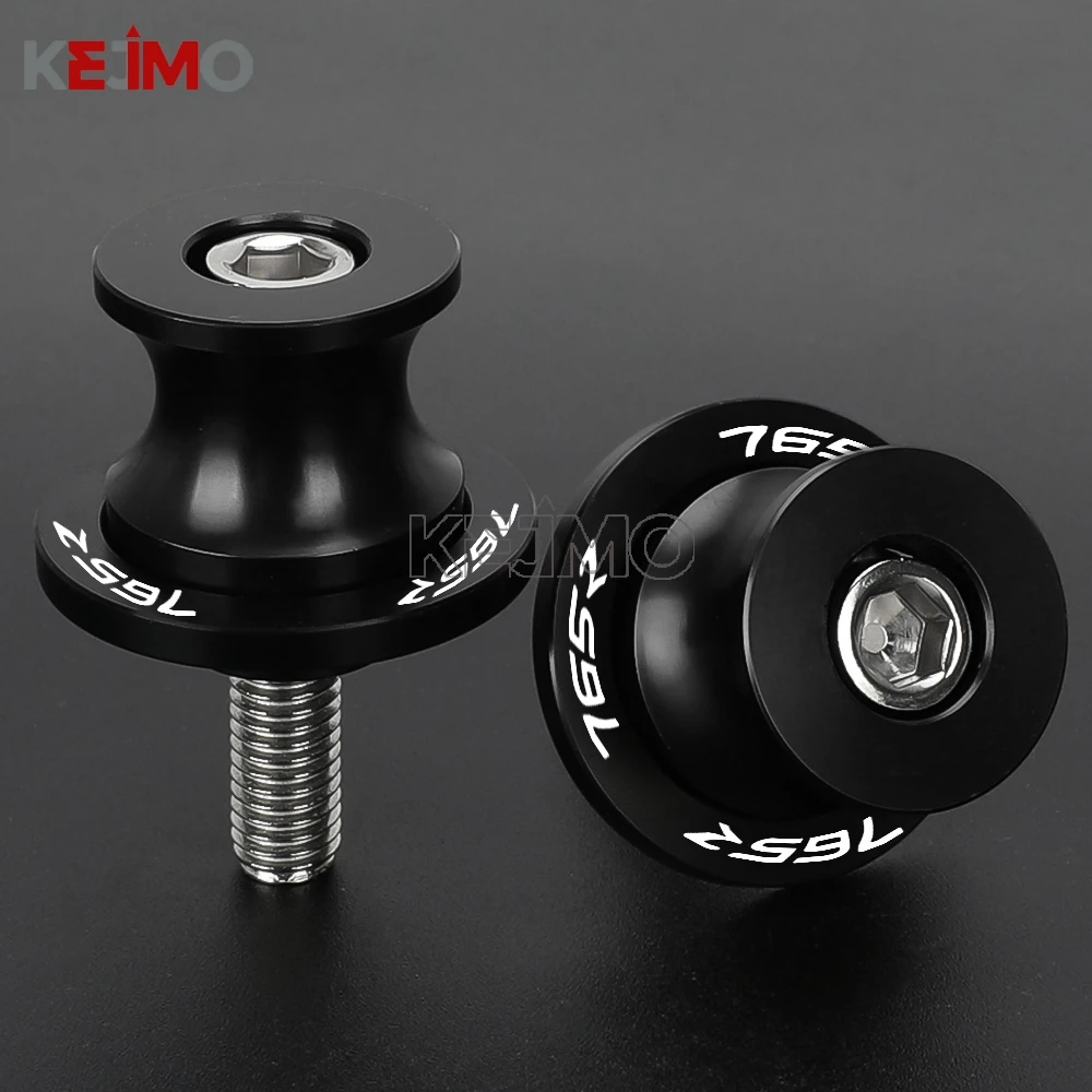 For 765rs Street Triple 765 RS 765 R 765r 765R 2020- 2026 M8 Motorcycle Swingarm Spool Slider Stand Bobbins Screws Accessories