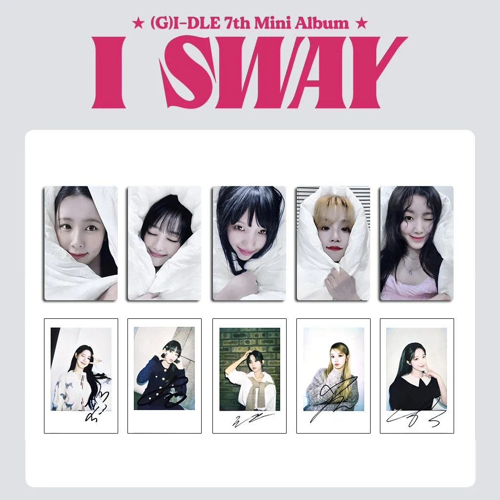 Kpop Fan Lomo Card Photo Card Collection Card Album Idol Card Trendy Collection Supplies