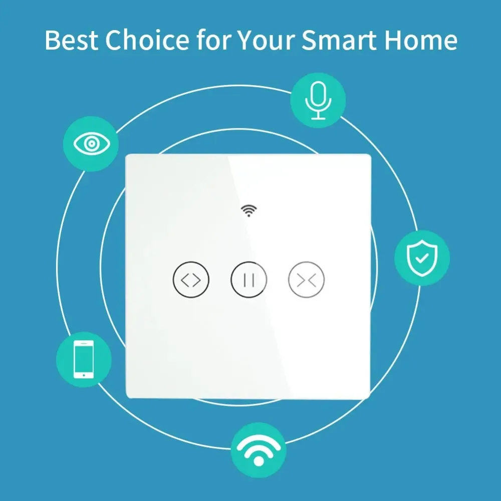 Tuya Wall Smart Life APP WiFi dimmer switch Smart light touch switch dimming Alexa Google Home dimmable US EU Alexa Google Home