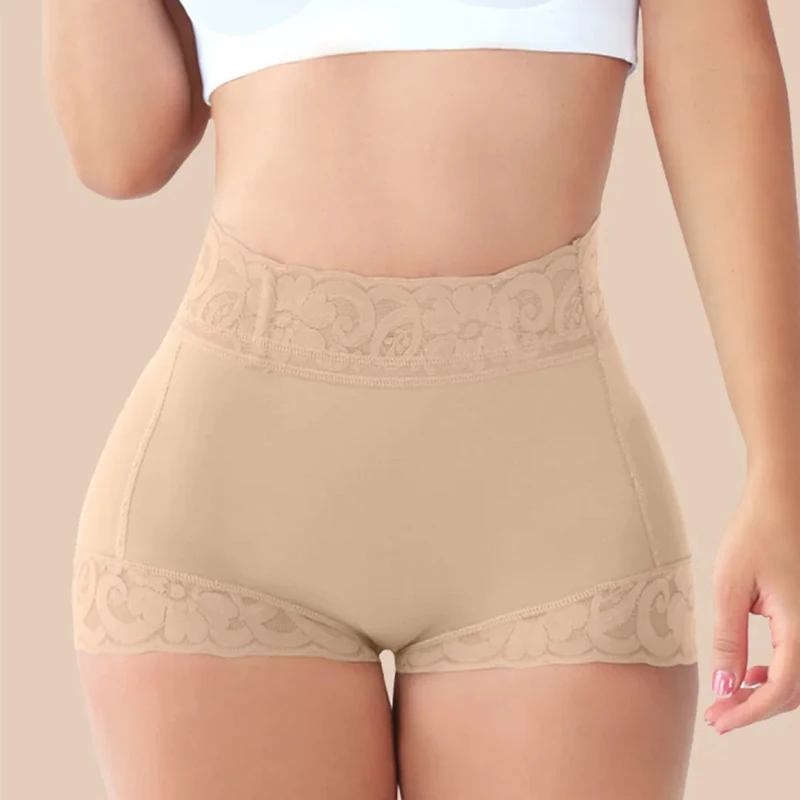 Kobiety wyszczuplające urządzenie do modelowania sylwetki bielizna modelująca Fajas Butt Lifter Control majtki bielizna szorty