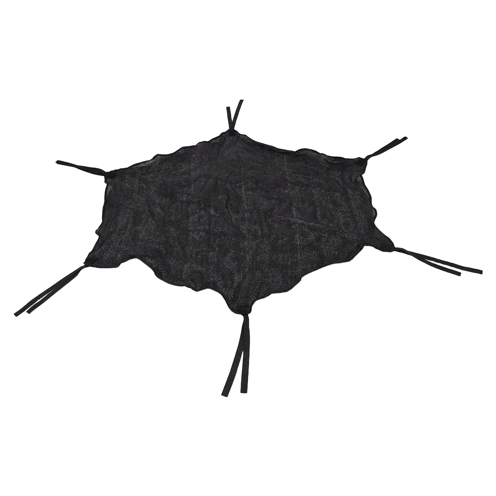 6Ft Trampoline Sunshade Net Heavy Duty Uv Resistant Shade Cloth Weatherproof Breathable Outdoor Trampoline Top Cover Summer Play