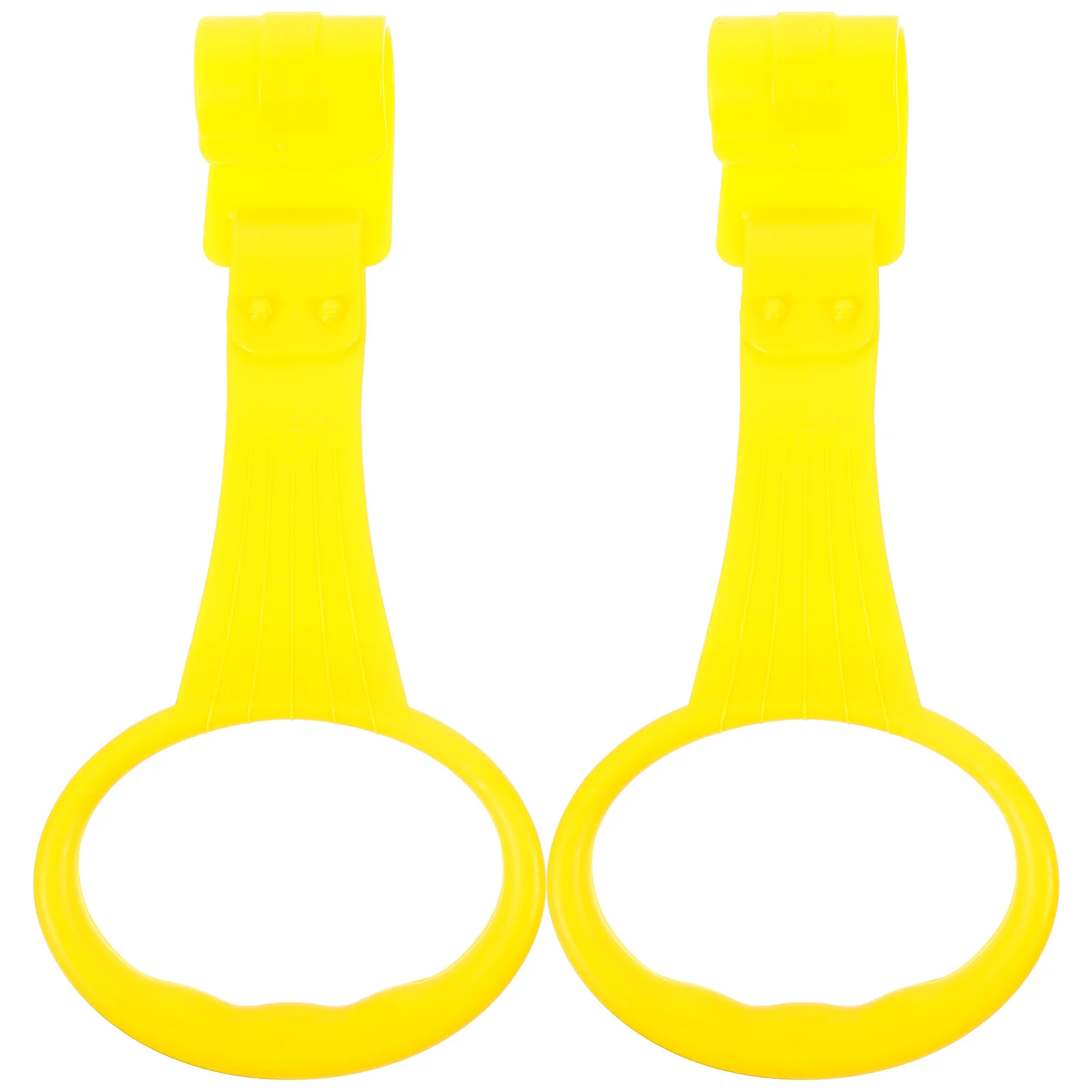 1Pair Baby Bed Pull Rings Infant Crib Hanging Rings for Walking Exercise Sturdy Portable Lightweight Easy to Grasp