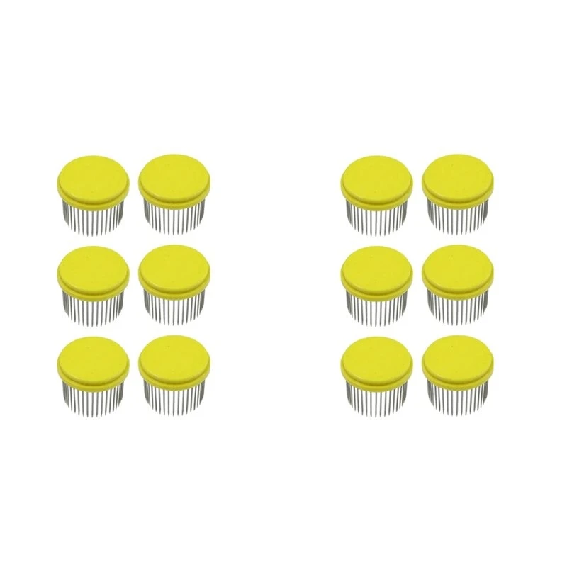 DTEN-12Pcs Beekeeping Tool Stainless Steel Needle Queen Bee Cage Isolation Box Beehive Rearing Cover Catcher Beekeepers Tool