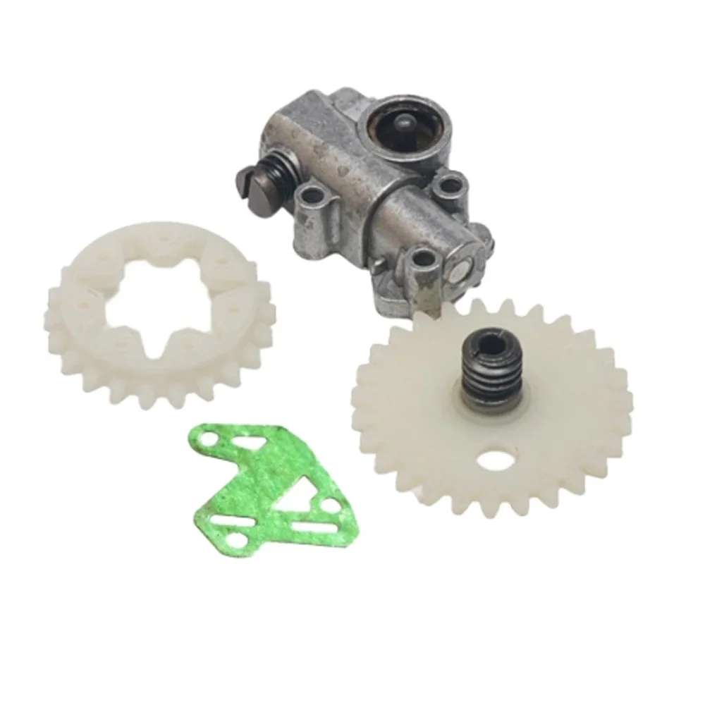 For STIHL MS028 038 048 380 381 Oil Pump Assembly Kits Spur Worm Gear 1119 640 3200 Replacement Parts