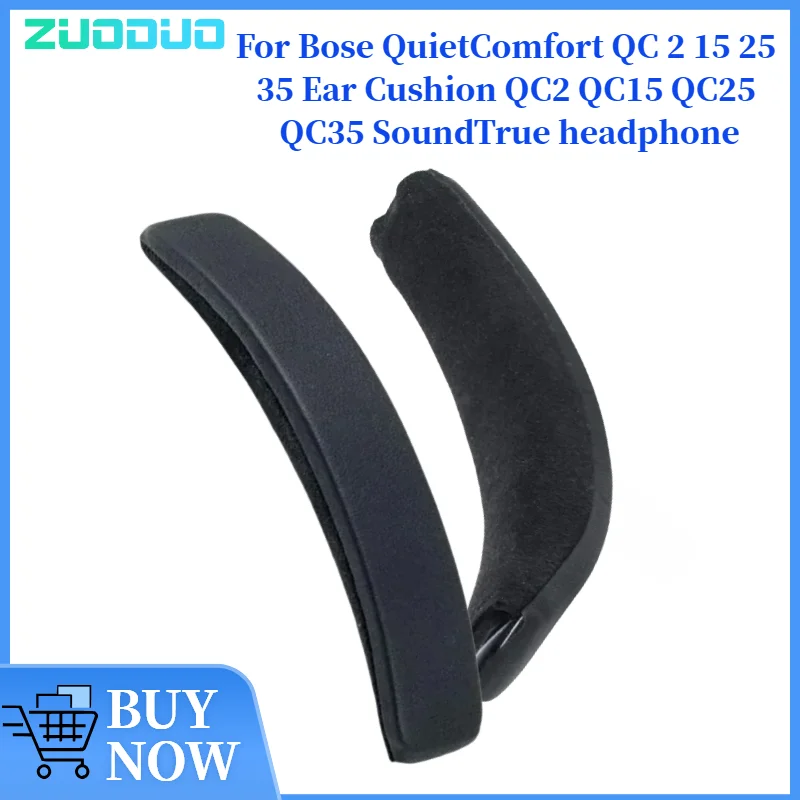 

Replacement Headband Pad Kit for Bose QuietComfort Ear Cushion QC2 QC15 QC25 QC35 SoundTrue Headphones Easy DIY Installation