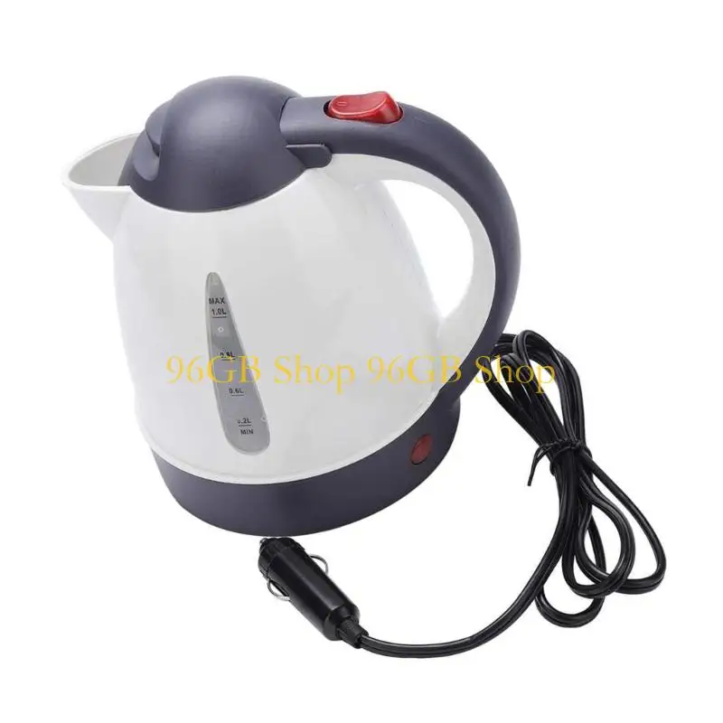 96GB Journey Electric Cup 12V 1000ml Transportable Fast Heat Auto Close Expeditions