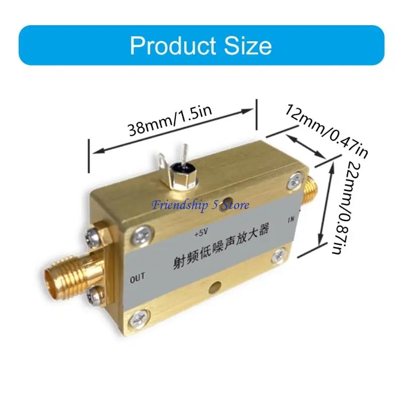 T8WC 50MHZ-4GHz MODULE MODULE LOW NOIDE REDICE RECENENCY APPLIFIER MODULITY APPLIFIER 17DB