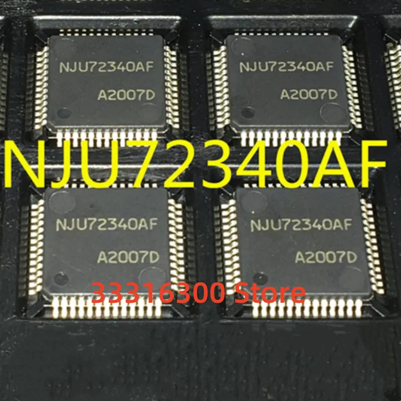 2PCS New NJU72340AF QFP52 Amplifier audio IC chip