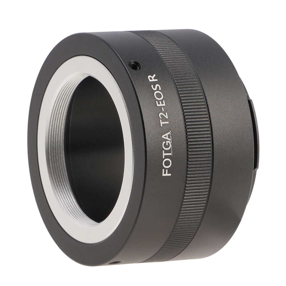FOTGA T2-EOSR Lens Adapter T-Mount to 420-800mm 600mm 1000mm Telephoto Lens for Canon EOS R/R5/R6/RP Series Camera Body Adapter