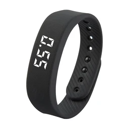 T5 inteligentna wielofunkcyjna opaska na rękę Fitness Sport bransoletka IP65 wodoodporna sportowa Tracker snu aktywności Smart watchpedometr