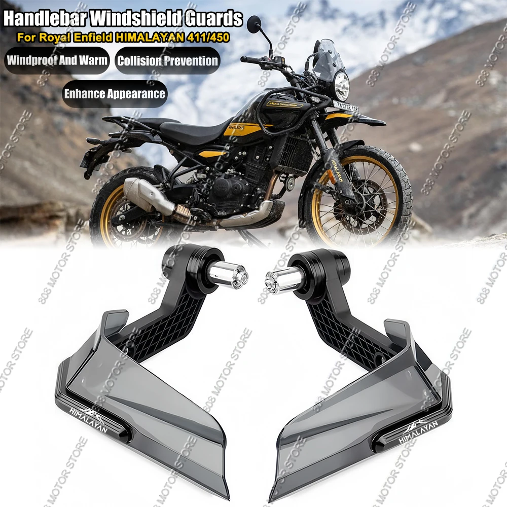 

For Himalayan 450 411 Motorcycle Modification Accessories Handlebar Brake Clutch Lever Hand Guard Wind Guard