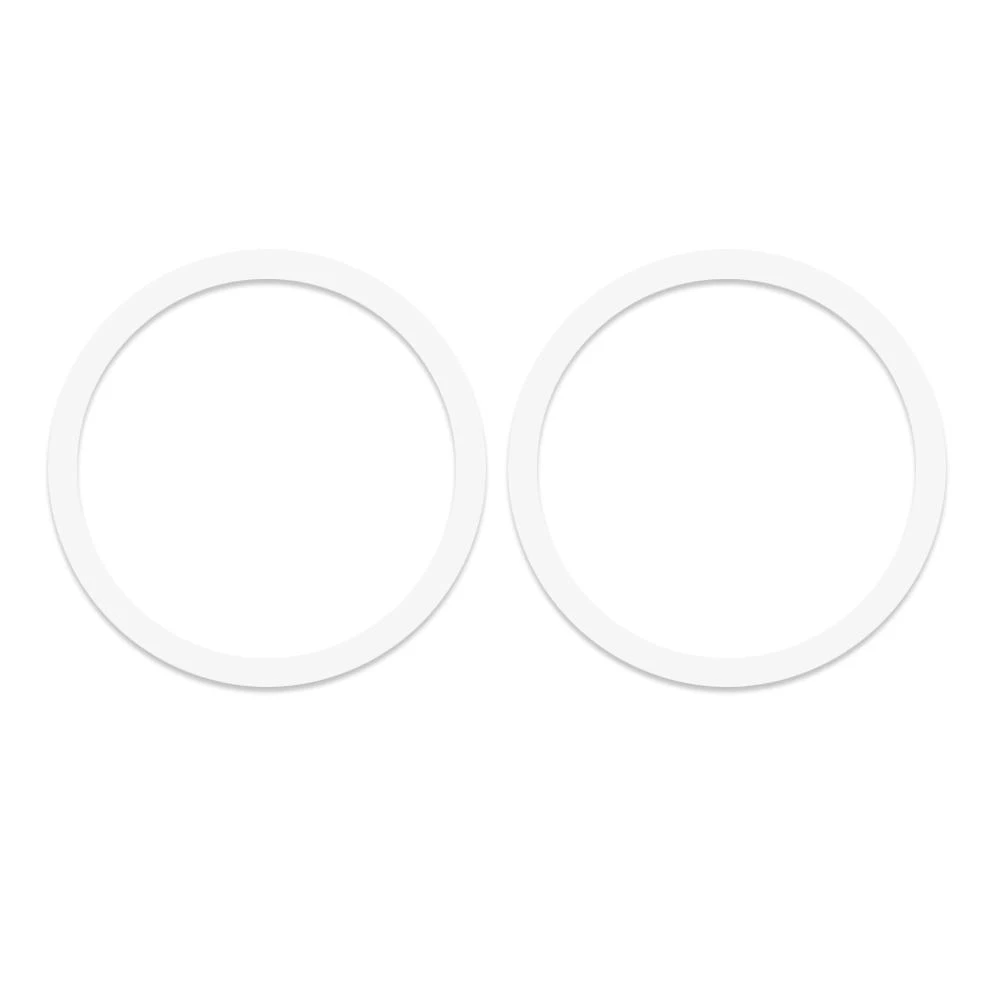 Anillo a presión para tubo de aire acondicionado, sin escape para conector de manguera Midea, PVC blanco, 18cm, 2 uds., rentable, nuevo