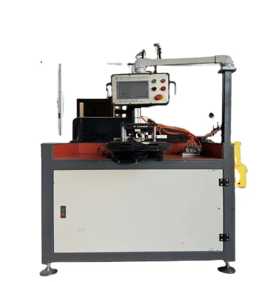 Numerical Control Processing Machine for Door and Window Hinges,Equipped with Drilling, Chamfering and Cutting Functions