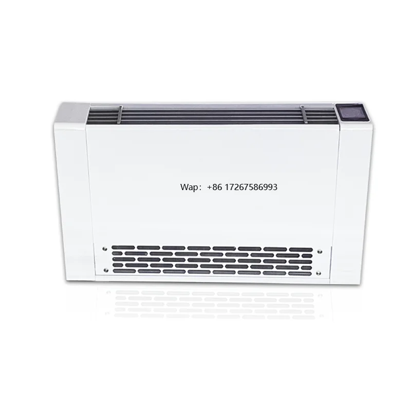 Ce-certified hotel commercial floor-mounted high-efficiency hot and cold water 4-tube fan coil unit system