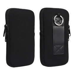 Neoprene Belt Clip Phone Case Pouch For Samsung S25 S24 Ultra S23 Plus S22 S21 FE,A55 A14 A54 A13 A53 Men Tool Waist Bag Holster