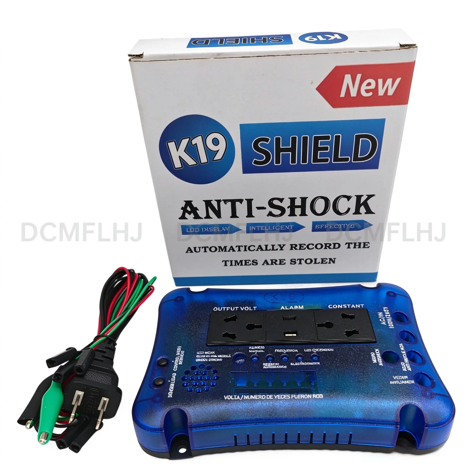 K19 Intelligent Anti-Shock Protector Device Plastic English Full Function Display Coin Operated Games for Electrical Appliances