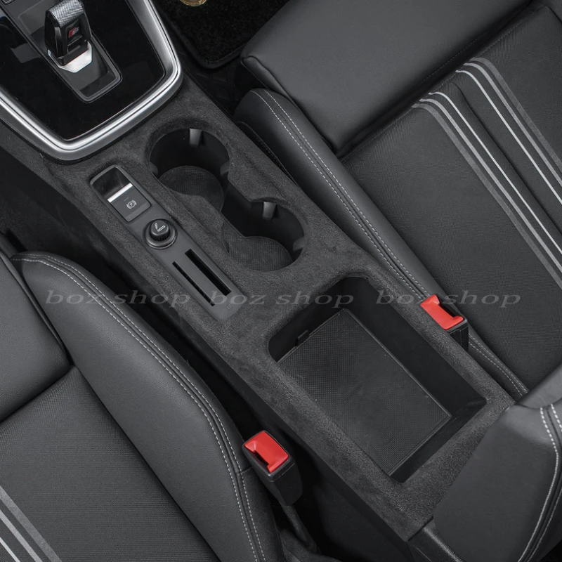 All-inclusive Water Cup Panel For Audi A3 2021 2022 2023 2024  Tumbled Leather Interior  Car Interior Products  Modification