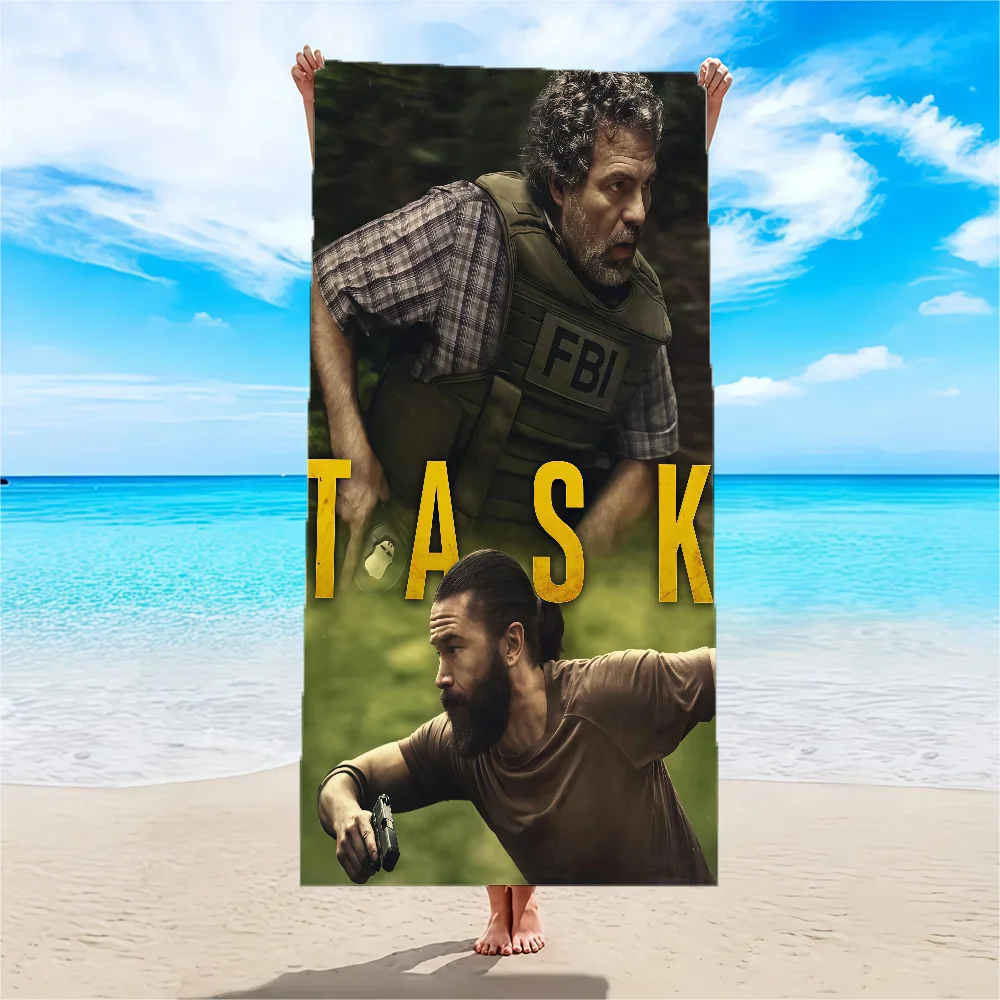 

A-Action adventure movie Task Towel Absorbent microfiber beach towel，quick drying, for swimming, camping, yoga
