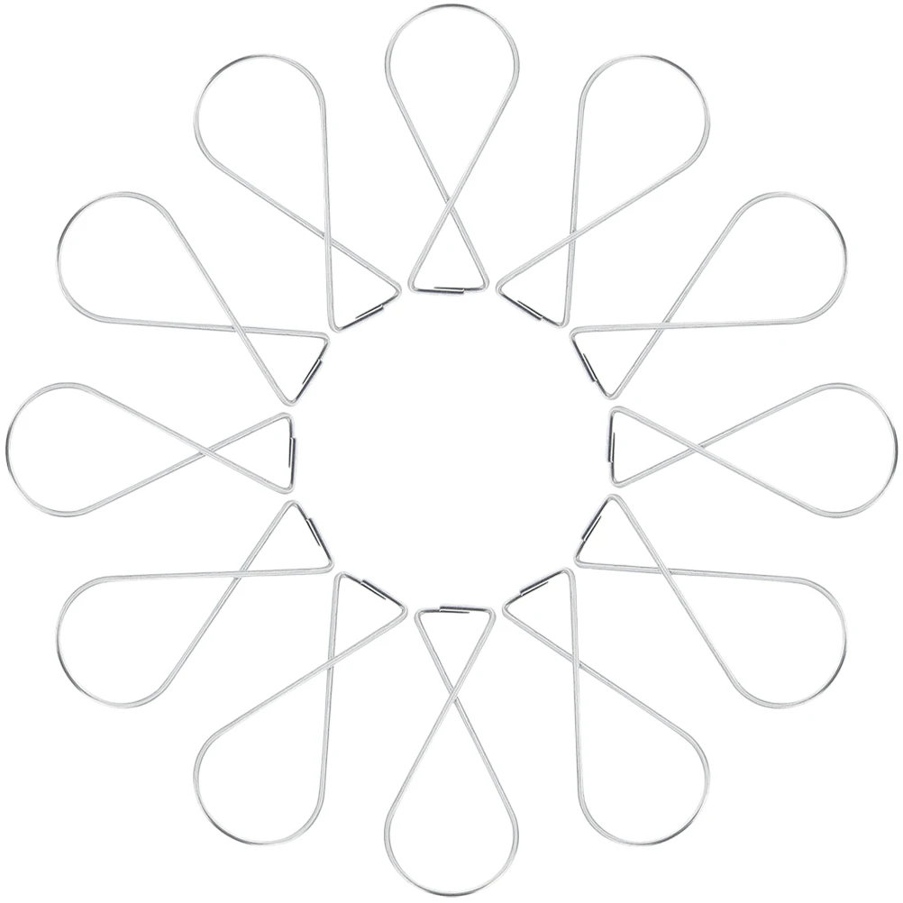 

50pcs Rebound Hooks Heavy Duty Drop Ceiling Hooks For Hanging Decorations Office Party Classroom Store Supermarket Suspended