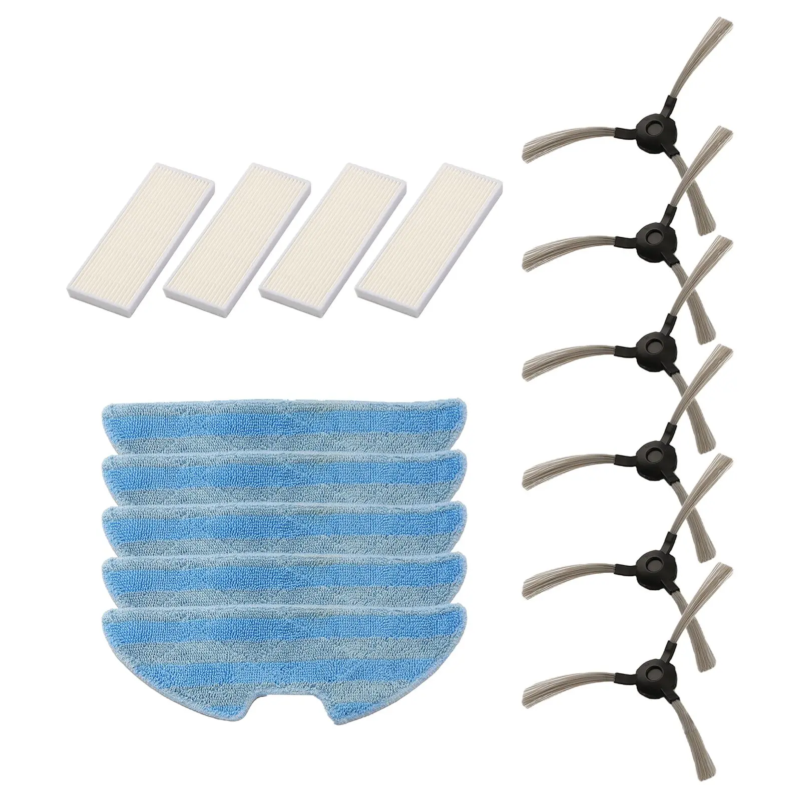 Compatible Model Filter Corners And Edges Fine Dust Particles Long Term Durability XPOWER Vacuum Cleaner Mop Cloth