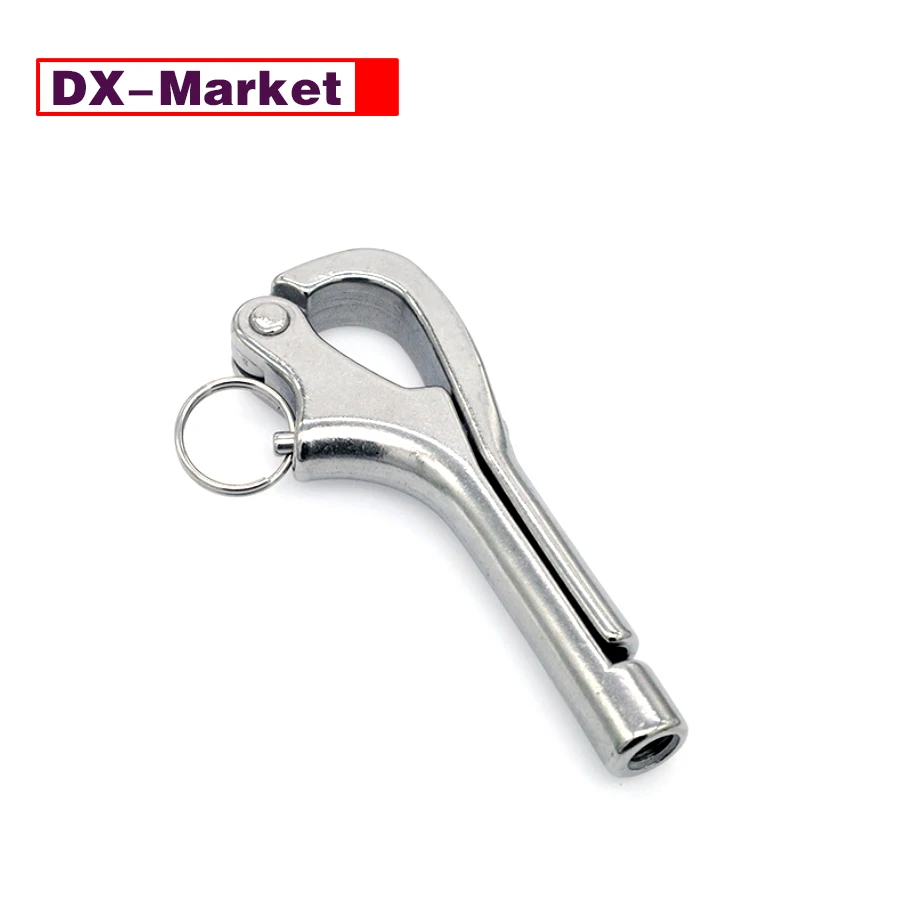 Terminais de Corda de Cabo Swageless Tensão m6 m8 M10 Quick Release Gancho Acessórios J053 Aço Inoxidável 316