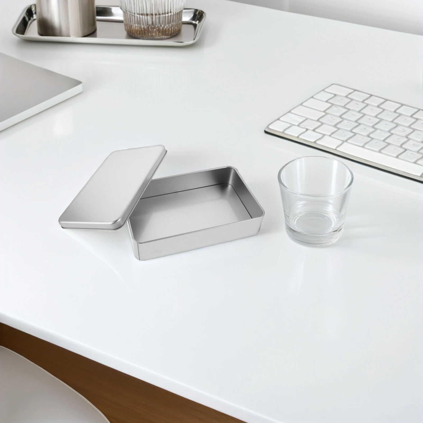 

3 Pcs Money Hiding Artifact Currency Organizer Coin Accessories Tray Silver Accessory Banknote Travel