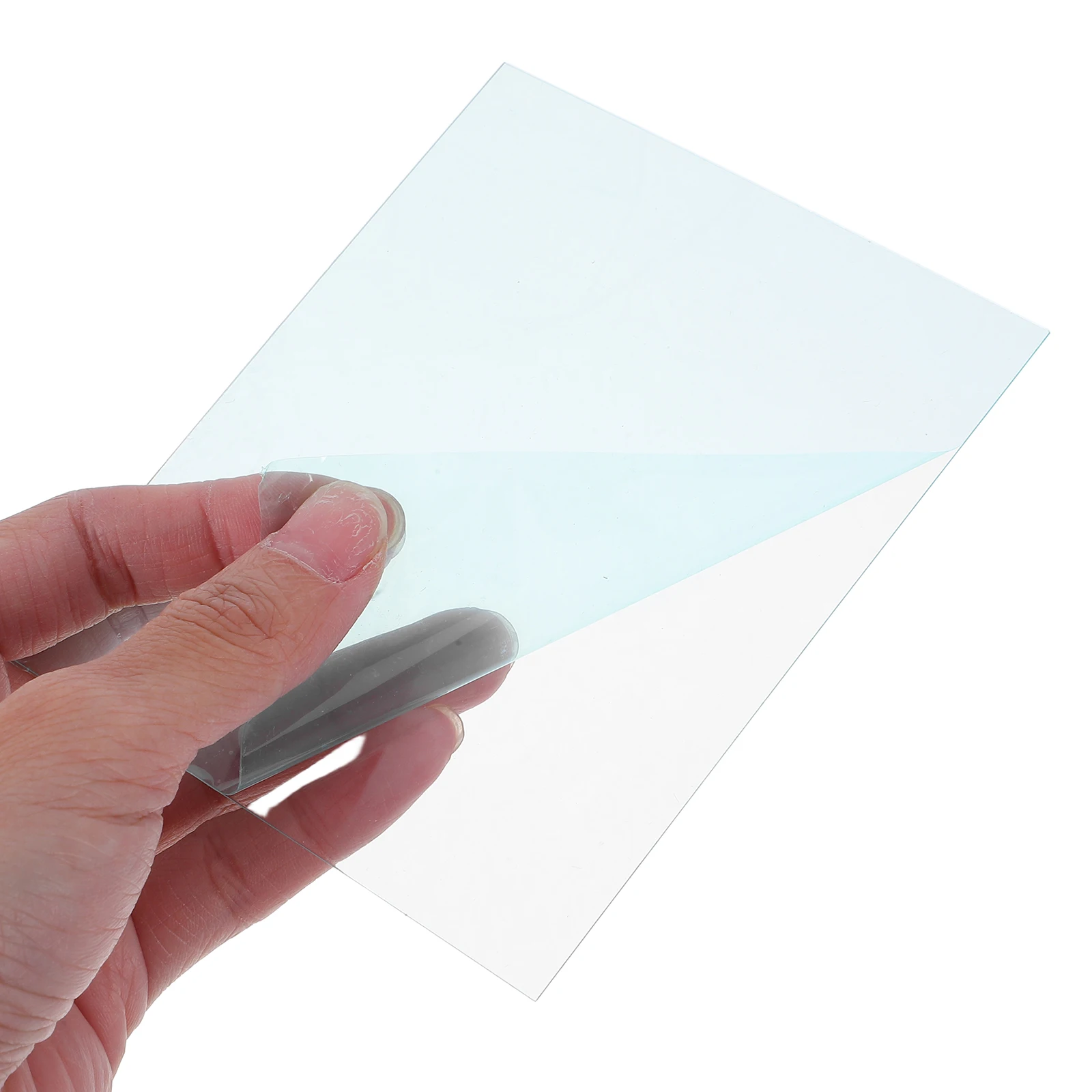 

10 Pcs Welding Lenses Clear Protective Replacement Dimmable PC Material Impact Resistant High Transparency Auto for
