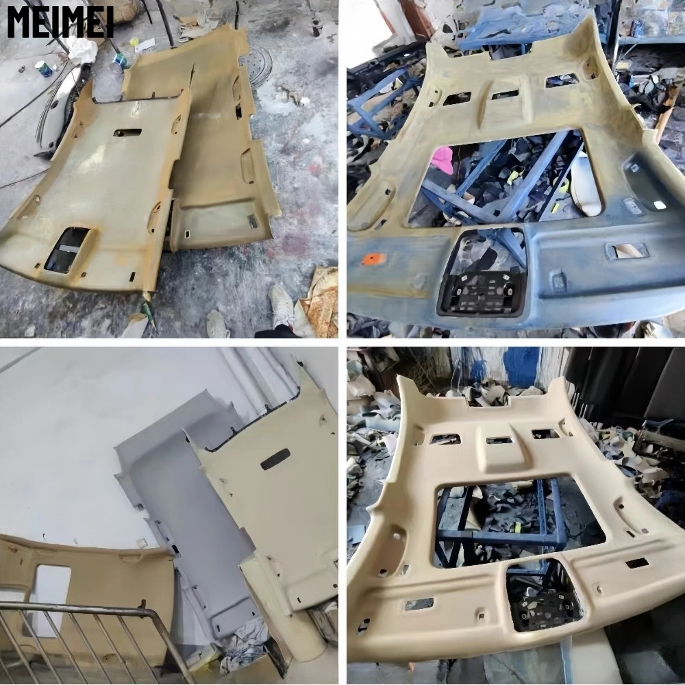 

Высококачественная ткань для обшивки потолка автомобиля с пенопластовой подложкой для ремонта старых, поврежденных, выцветших потолков авто, устойчивая к растрескиванию и УФ-излучению, для DIY-проектов