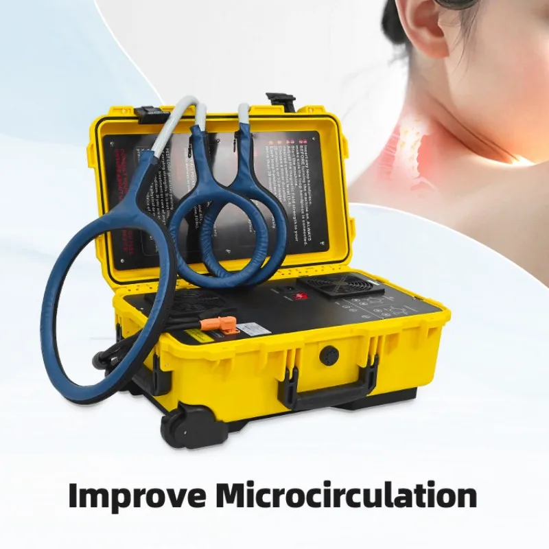 

Новый тип чемодана Emtt Физиомагнитотерапия Магнитотерапия Облегчение боли PEMF Спортивные травмы Магнитотерапия Физиотерапевтическое устройство