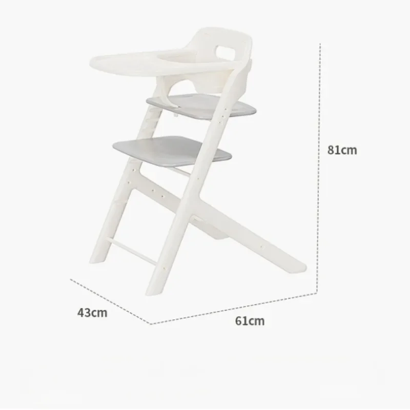 Chaise de croissance pour enfants, chaises de salle à manger pour bébé, chaise d'apprentissage multifonctionnelle et réglable, chaise haute pour bébé