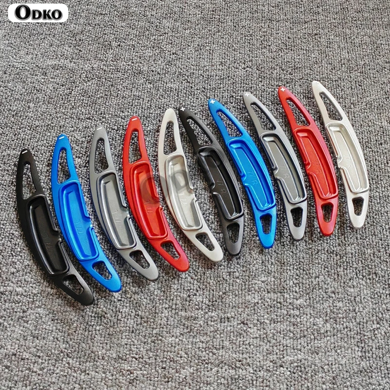 Per Porsche Macan 2022-2024 modello Accessori Auto In Lega di Alluminio Volante Auto Gear Shifters Paddle Shift Estensione