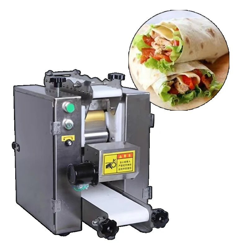 Food Industry Automatic Thin Pancake Machine Electric Roti Maker Machine Chapati Making Machine