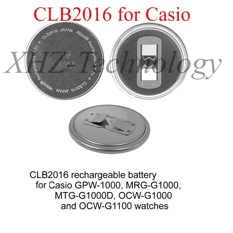 

CLB2016 GPW-1000 CLB 2016 3,7 В оригинальный аккумулятор для солнечной зарядки CLB-2016 Конденсатор GPW1000 MRG-G1000 MTG-G1000 OCW-G1000