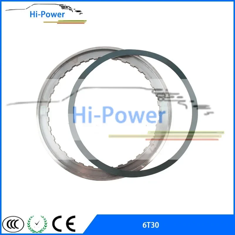 6T30 6T40 6T45 6T50 New Auto Transmission 3/5 Reverse Gearbox Clutch Steel Plate Improved spring plate Wave Plate Improved Type