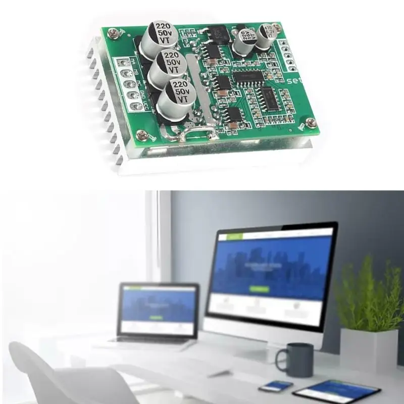 96BA DC12-36V Motor Board 500W لوحة منظم السرعة عالية الطاقة 15A