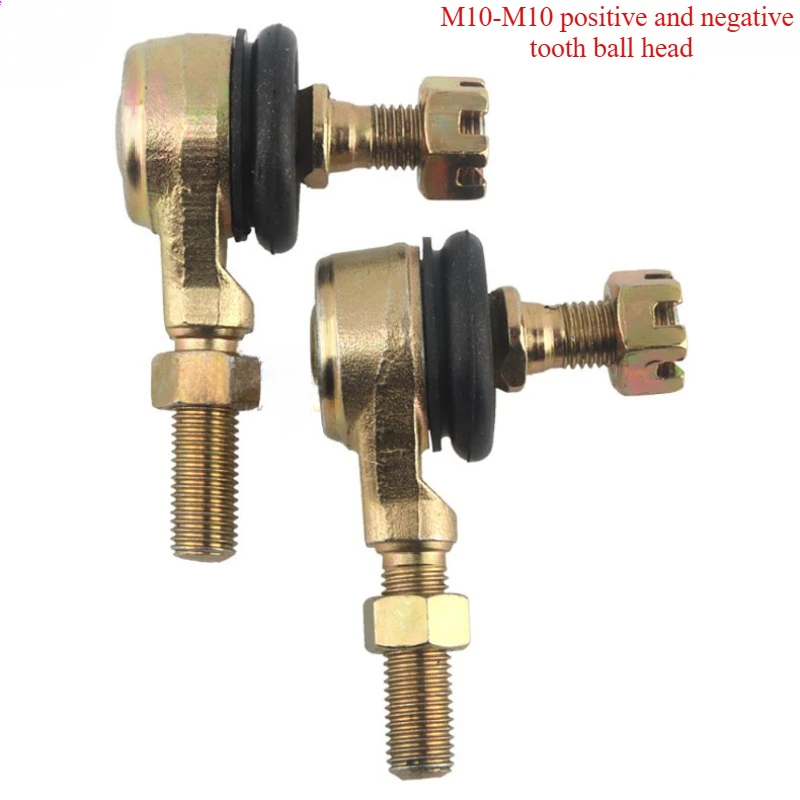 

M10-M10 Tie Rod End Kits Ball Joint Fit For China ATV 50cc 110cc 150cc 200cc 250cc 300cc Go Kart Karting Quads Bike Parts 2 pair