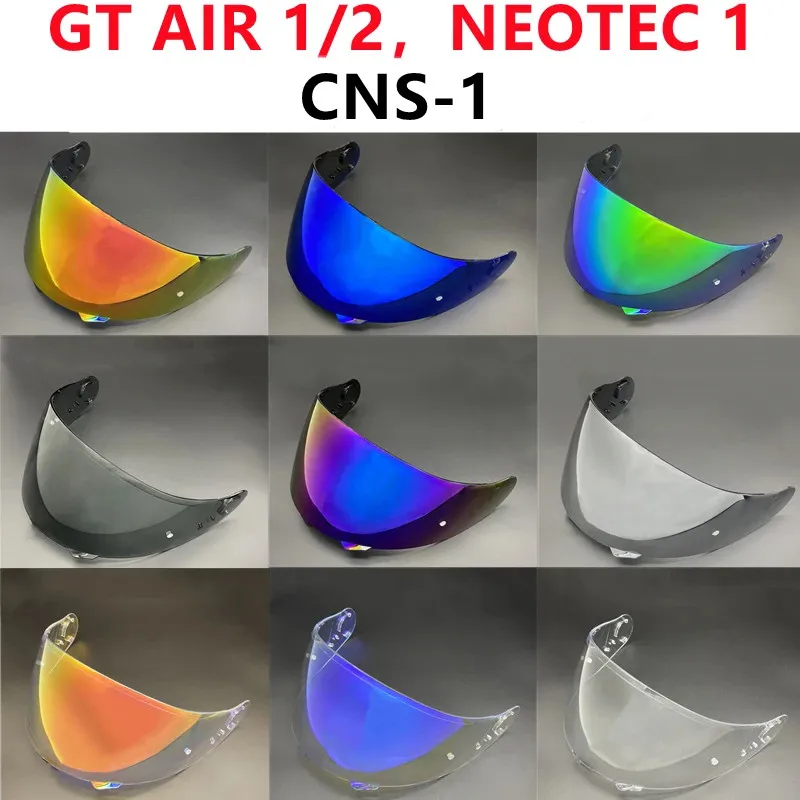 GT Air Visor for SHOEI Neotec CNS-1 GT Air 2 Helmet Shield Windshield Uv Cut Casco Moto Face Shield Visera