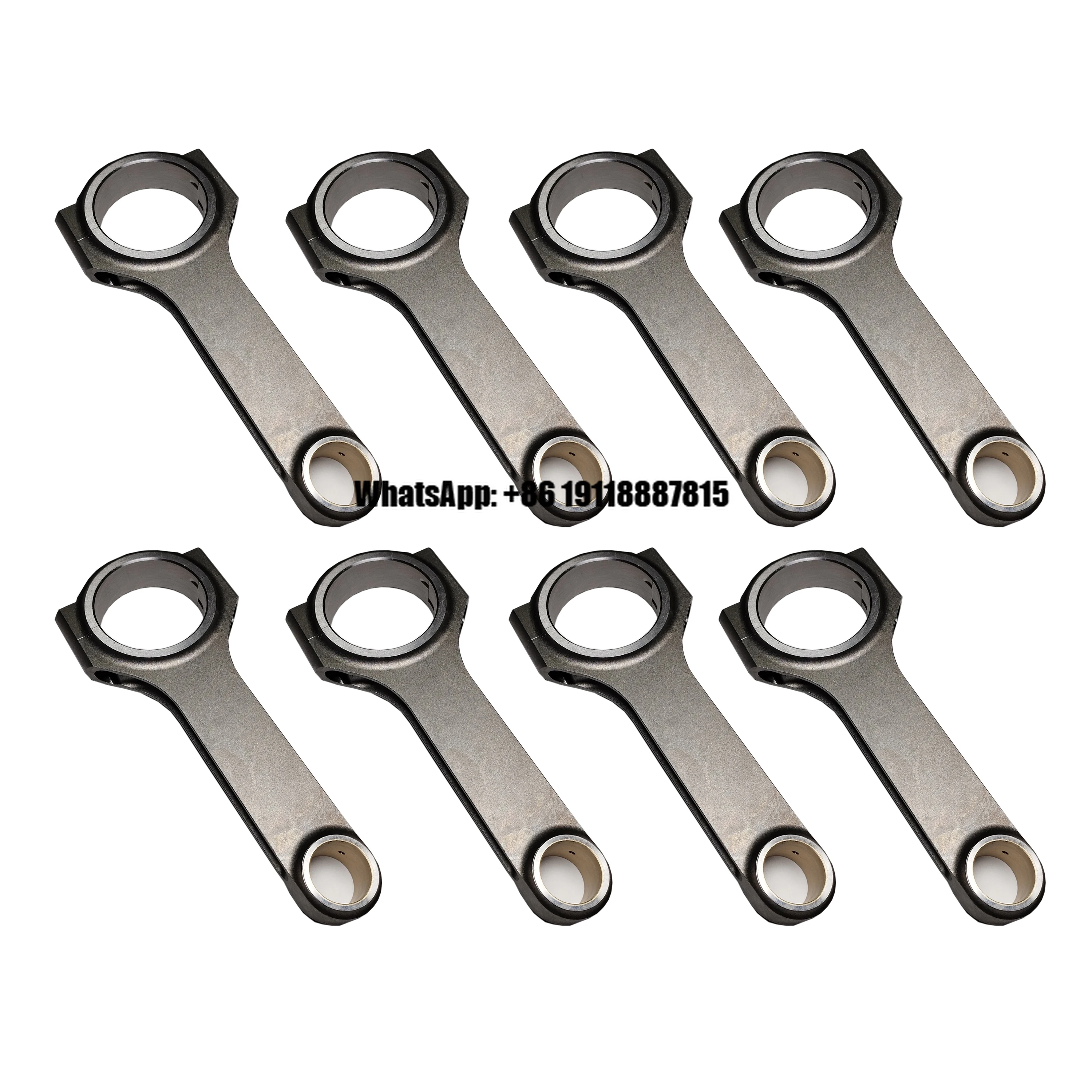 

Durable Forged SAE 4340 Connecting Rods 6.385" Length for Big Block for Chevy 454 - Fits 396/502, New Condition