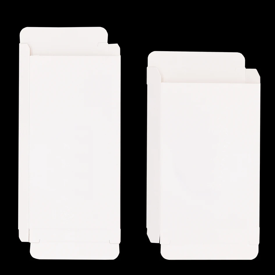 

White Paper Box Battery Case for iPhone 4 5 6 6S 7 8 iPhone 6 Plus 7Plus 8Plus Samsung Battery Box Packaging 100pcs/lot