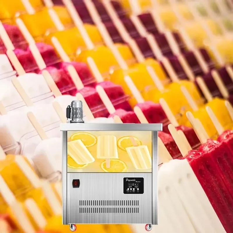 Commercial Fruit Popsicle Machine Household Manual Ice Cream Machine Automatic Popsicle Making Machine