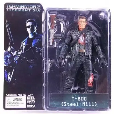 9 Styles Endoskeleton NECA The Terminator Judgment Day T-800 T-1000 Arnold Schwarzenegger PVC Action Figure Machines Toys - view 3