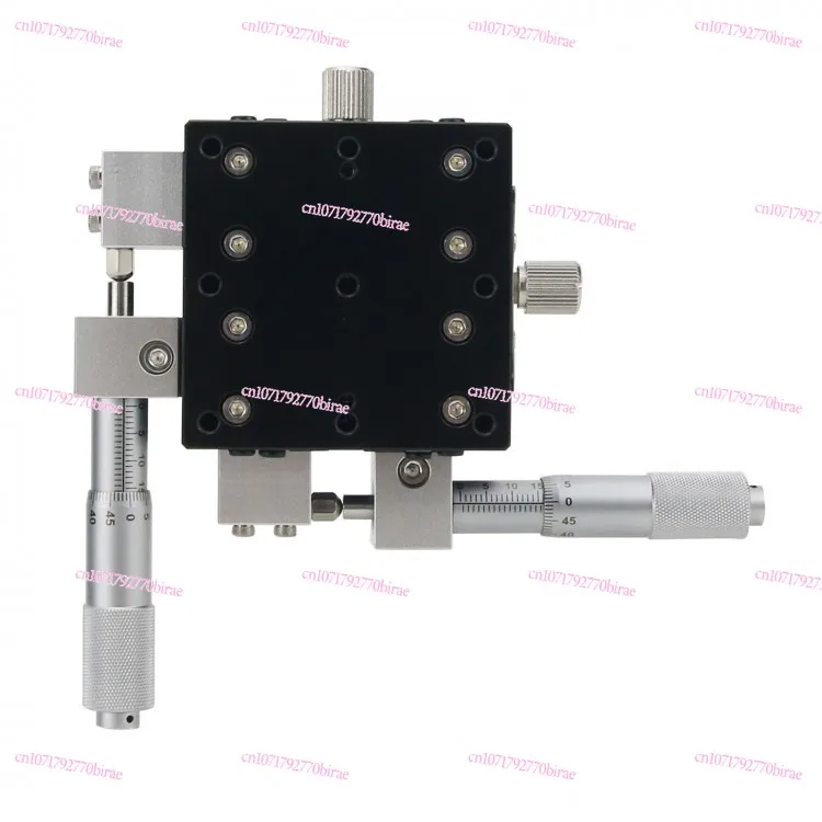 

60 * 60Mm XY Axis Manual Displacement Table High Precision Slide Table Linear Platform