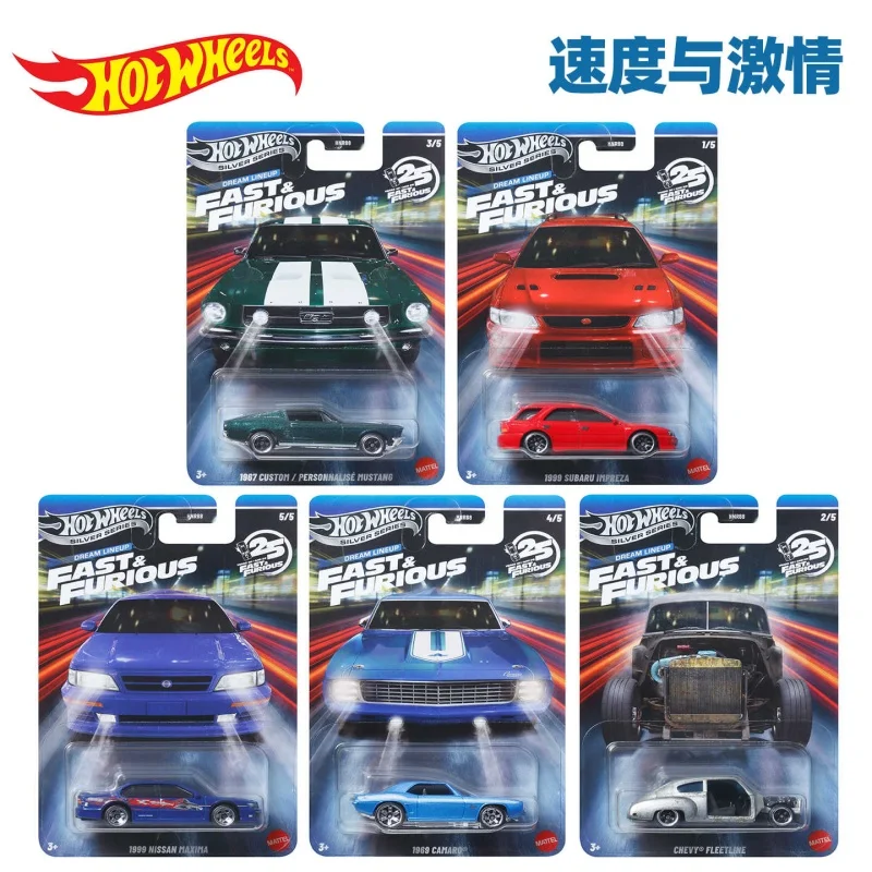 

Новые оригинальные модели машинок Hot Wheels серии «Форсаж» 2026 года: Camaro, Fleetline, Honda, Chevrolet – подарок для мальчиков на праздники