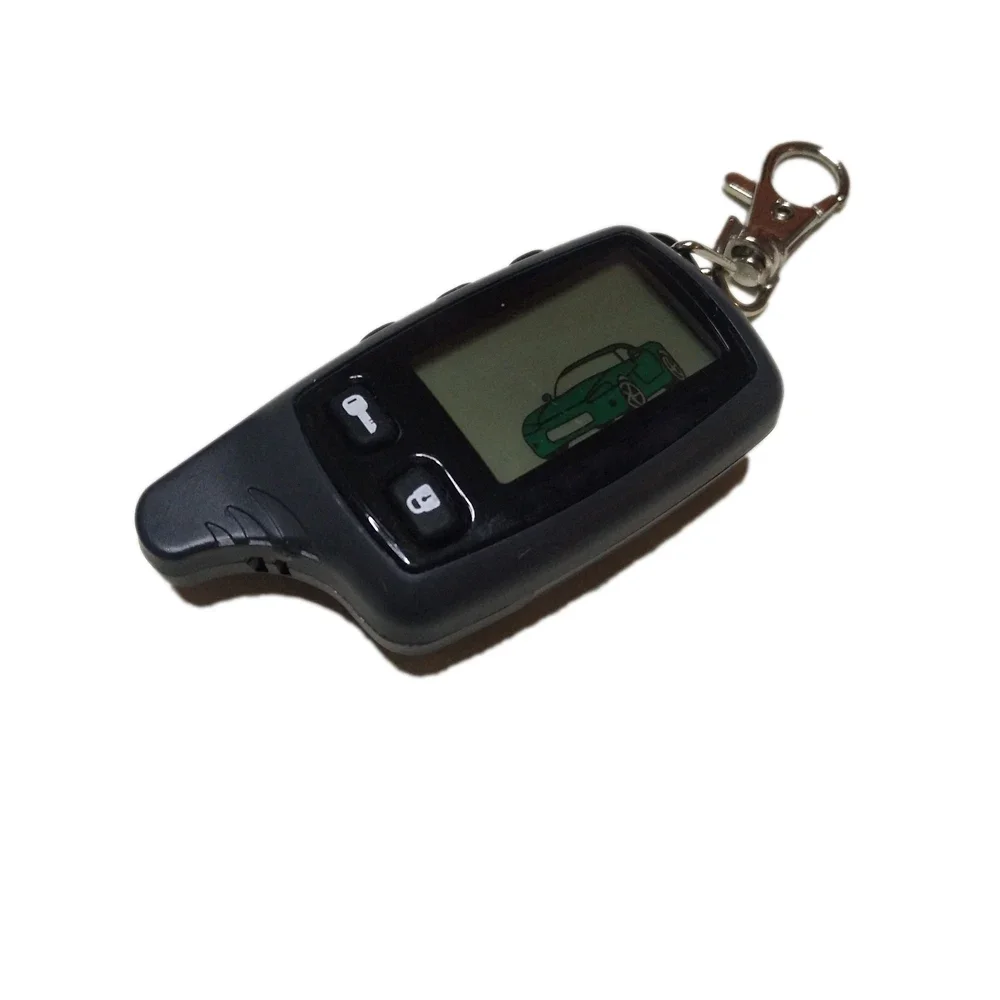 TW 9010 LCD Remote Control Keychain Key Fob For TOMAHAWK TW9010 Two-Way Car Alarm System